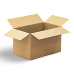 ZYBUX - 10 x Large Strong Double Wall Cardboard Packing Moving House Boxes - 51 x 30 x 30cm Approx.