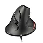 zelotes Wired Vertical Mouse,Ergono