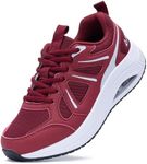 WNA Walking Trainers for Womens with Arch Support Shoes Fashion Orthotic Trainers for Plantar Fasciitis Pain Relief Sneakers Size 7UK