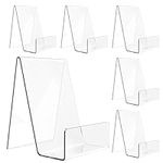 6 Pack Acrylic Book Stand, Clear Ea