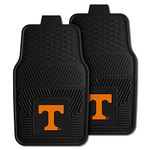 FANMATS 8750 NCAA University of Tennessee Volunteers Vinyl Heavy Duty Car Mat team color, 18"x27"