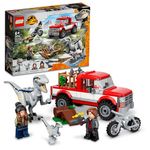 LEGO Jurassic World Blue & Beta Velociraptor Capture 76946 Building Kit (181 Pieces)