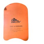 Kids Adults Swimming Swim Kickboard EVA Float Kick Board Pool Training Learning (Orange/Yellow Kickboard)