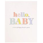 C.R. Gibson B248-22583 ''Hello Baby'' Gender Neutral Baby Book with Gift Box, 48 Pages, 8.75'' W x 11.25'' H