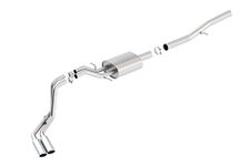 BORLA 140577 Cat-Back Exhaust with Truck Side Exit for Chevrolet Silverado/GMC Sierra 1500