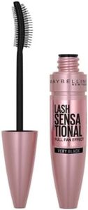 Maybelline New York, Volume Mascara, Lash Sensational, Colour: Very Black, 9.5 mL (Very Black)
