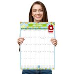 Wall Calendar 2024/25 UK, 2025 Calendar Family Planner A3, 18 Month 2024 Calendar Month to View, Family Calendar 2024 2025 Calender from July 2024 - Dec.2025 for Family Kitchen Home - 12 Theme