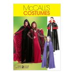 McCall's Patterns M4139 Misses'/Men's/Teen Boys' Lined and Unlined Cape Costumes