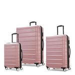 Samsonite Omni 2 Hardside Dual-Spinner 3pc Set (CO/MD/LG), Rose Gold