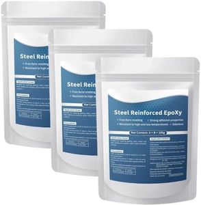 Steel Reinforced Epoxy Putty, 2 Part Moldable Repair Putty,3
