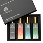 The Man Company Specially Curated Perfume Gift Set 4X20Ml- A Gentlemen's Desire|Premium Long-Lasting Floral Fragrance Spray|Citron For Travel|Intense For Office|Musk For Sports|Joy For Outing,80 Ml