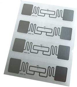 YARONGTECH UHF RFID Tag 9662 ISO18000-6C C1G2 Alien H3 73.5x21.2mm Adhesive Inlay RFID Label (Pack of 20)