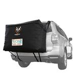 Rightline Gear 100B90 Cargo Saddlebag Rear Mounted Carrier, 13 Cubic feet, 100% Waterproof