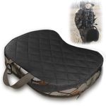 URMONA Portable Hunting Seat Cushion, 11.4 x 15.7 x 2.8in Thicken Lightweight Outdoor Cushion, Waterproof Sponge Dirty Proof Pad for Hunting, Camping, Stadium, Outdoor Sports, Fishing-C