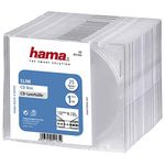 Hama Slim CD Cases | Pack of 25 | Transparent