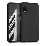 kwmobile Case Compatible with Samsung Galaxy Xcover Pro Case - Soft Slim Protective TPU Silicone Cover - Black Matte