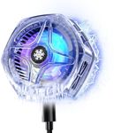 Phone Cooler for Gaming Streaming Radiator with LED Display Semiconductor Cooling Ideal for iPhone 12-16 Compatible with MagSafe