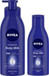 Nivea Nourishing Body Milk Dry Skin type Lotion,2 Piece Assortment