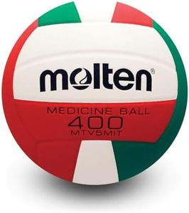 Molten Setter Training Volleyball Red/Green/White, Heavy Wgt/14.1-Ounce