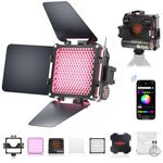 ZHIYUN FIVERAY M20C Combo [Official] RGB Video Light, 20W Portable Camera Light, HSI Mode, TLCI 96+, Temperature 2500K-10000K with 16 Light Effects, Support Magnetic Attraction and App with USB-C PD