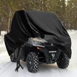 QYMOTO 2-3 Seater CFMOTO UTV Cover,420D Heavy Duty QYMOTO Cover Fits for CFMOTO Cover Uforce Zforce 500 600 800 950 1000 Cover 125.98"x 59.06"x 66.93"