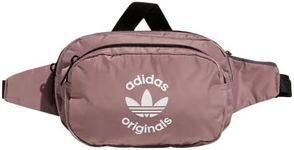 adidas Originals Sport Waist Pack/Travel and Festival Bag, Wonder Oxide Purple/White, One Size, Sport Waist Pack/Travel and Festival Bag