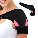 AWAVM Shoulder Support Adjustable Shoulder Support Brace for Men and Women, Shoulder Strap Support for Shoulder Relief Pain, Rotator Cuff Support Fits Left and Right