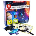 Solar System Spy Puzzle with Flashc