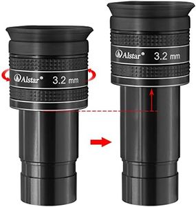 Alstar 1.25" 3.2mm 58-Degree Planetary Eyepiece for Telescope