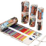 Maydahui Canvas Colored Pencil Roll