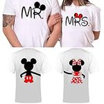 Couple Matching Shirts Mr Mrs His a
