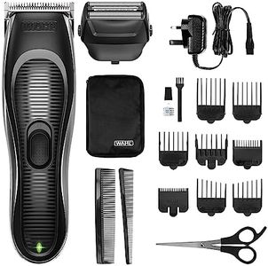 Wahl Bald and Buzz Cut Hair Clipper, Head Shavers for Bald Men, Bald Shaver, Short Haircuts, Cordless Hair Clippers, Rechargeable, 2 Attachement Heads, Home Haircutting, DIY Haircuts, Haircutting Kit