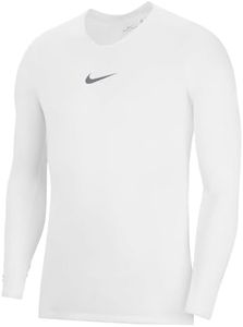 NIKE Men's Dri-fit Park First Layer T-Shirt White/(Cool Grey)