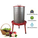 Hydropress Press Fruit and Wine Press for Cider Press Wine Making Apple Press Pear Press Honeycomb Press (40L)