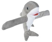 Wild Republic Huggers Soft Toy Slap Bracelet, Gifts for Kids, Great White Shark Plush Toy 20 cm