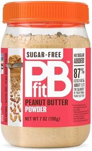 PBfit Betterbody Foods Sugar-Free All-Natural Peanut Butter Powder 198g (7 oz), Peanut Butter, 7 Oz