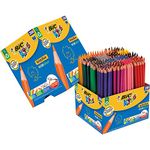 BIC Kids Evolution Coloured Pencils, Vivid Colouring Pencils, Easy to Sharpen, Extra Resistant BIC Pencils, School Supplies, 288 Pack