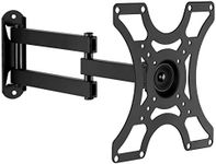 Mount-It! TV Wall Mount Bracket with Full Motion Arm Fits 13-42” Flat Screen TVs VESA 75, 100, 200, 55lb Weight Capacity with 15" Extension