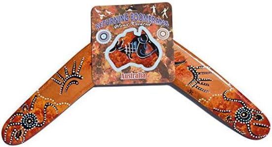 Australian Large Wooden Boomerang for Kids and Adults- Easy Returning