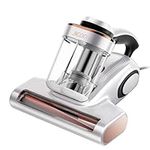 JIGOO J300 Mattress Vacuum Cleaner, 500W Anti Dust Mite Bed Vacuum Cleaner with UV Light and Dust Mite Sensor and Intelligent LED Display,13 KPa Suction Power