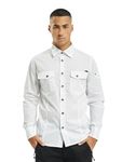 Brandit Shirt Slim Men, White, XL