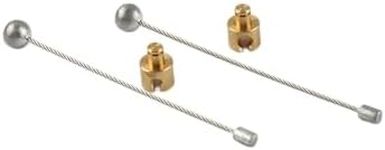 Indanpow Throttle/Swivel Kit Compatible with Echo/Shindaiwa 900110 Throttle Cable V431000000 and Swivel Kit（2 Sets）