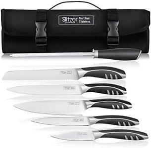 Slitzer Germany 7-Piece Professional Grade Chef's Knife Cutlery Set