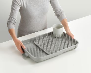 Joseph Joseph Expandable Dish Rack – Grey Adjustable Drainer