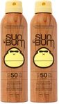 Sun Bum Original SPF 50 Sun Cream Spray, Moisturizing Sunscreen with Vitamin E, Vegan and Reef Friendly, Broad Spectrum UVA/UVB Protection, 200ml (Pack of 2)