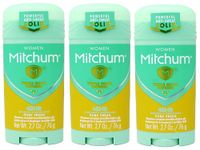 Mitchum For Women Advanced Control Anti-Perspirant Deodorant Invisible Solid Pure Fresh 2.70 oz (Pack of 3)