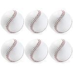 Baseball, 6pcs Soft Training Ball, Suitable for Alloy Baseball bat