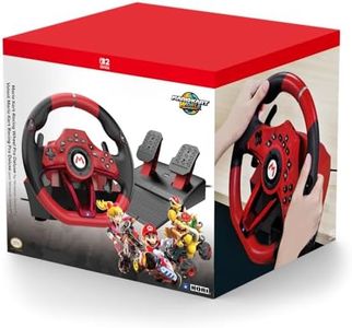 HORI Mario Kart Racing Wheel Pro Deluxe for Nintendo Switch 2 - Officially Licensed By Nintendo
