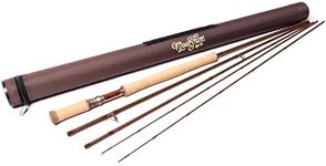 Moonshine Rod Company Fly Fishing Rod with Carrying Case and Extra Rod Tip Section Medium Action, The Drifter II, 7wt 11'