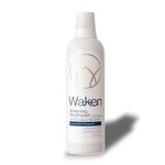 Waken, 500ml Whitening Mouthwash,100% Natural Flavour, with Added Fluoride, No Artificial Colours or Flavourings, Eco-Friendly, Vegan, Recycled Packaging, 100% Recyclable, White, packaging may vary